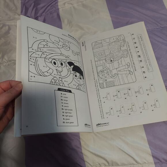 Abc Mouse Workbook Adding And Subtracting Kindergarten Workbook - Picture 5 of 8